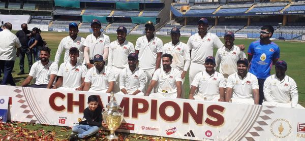 Mumbai clinch Ranji Trophy for 42nd time, beat Vidarbha by 169 runs in final