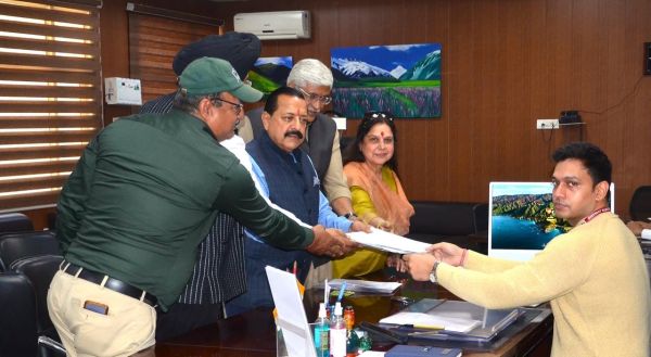 Jitendra Singh files nomination from J&K’s Udhampur-Kathua seat