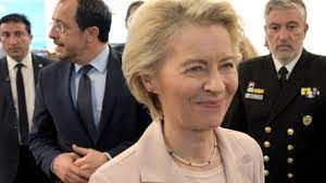 Top EU official says a ship is leaving for Gaza as test of new humanitarian corridor