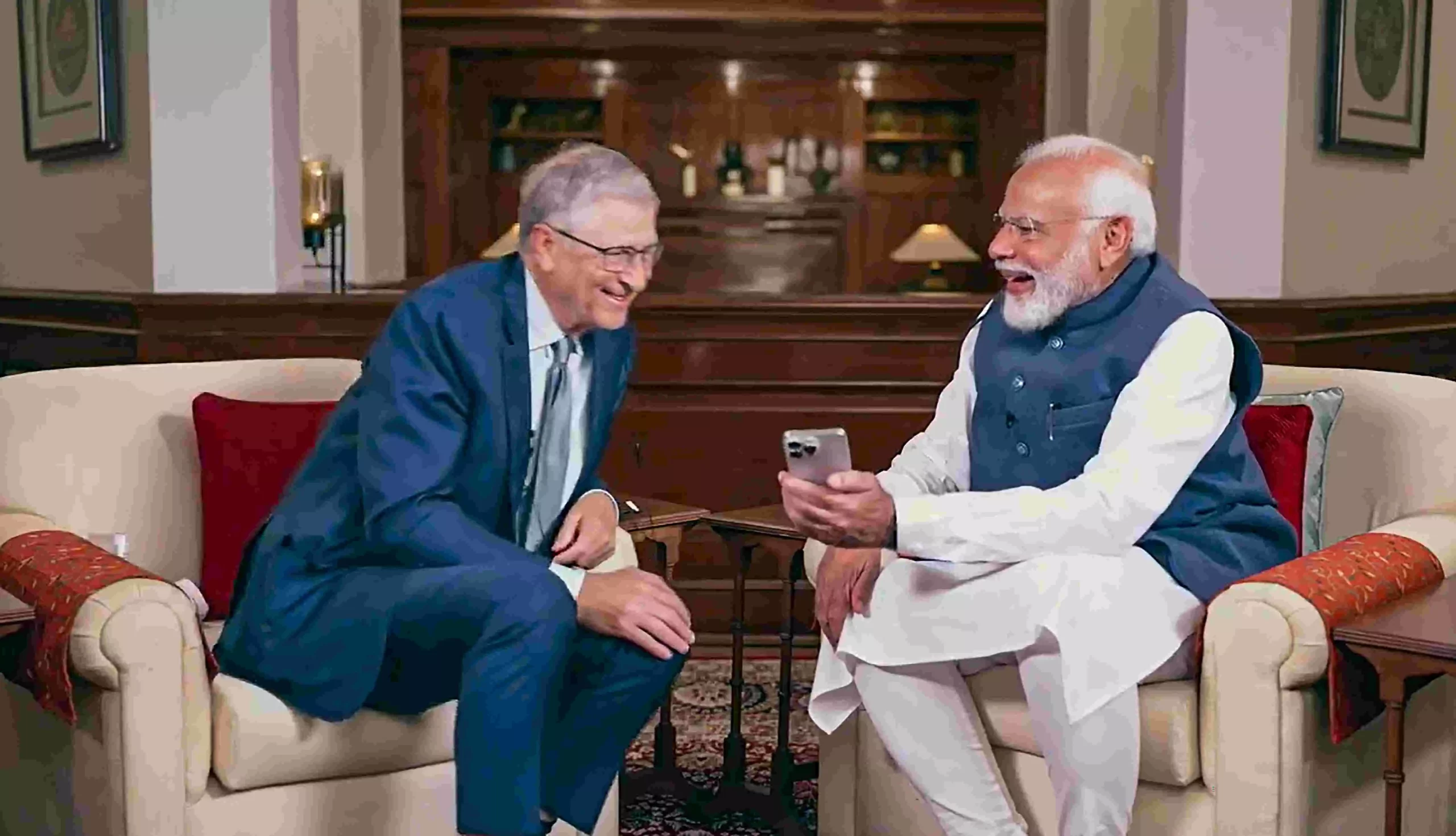 My priority will be to invest in local research to safeguard daughters’ lives: PM Modi to Bill Gates