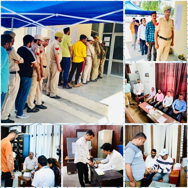 Inclusive Elections: Absentee voters cast votes via postal ballot in Jammu