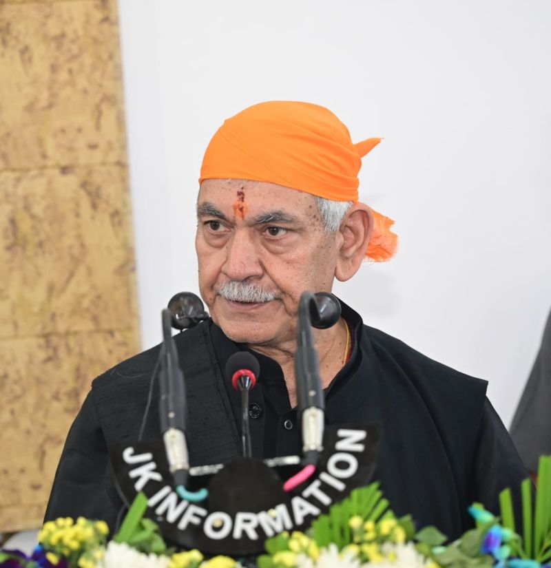 Baisakhi: LG pays obeisance at the Gurudwara Sahib Abtal, Ramgarh Samba