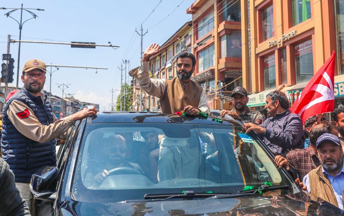 NC’s Aga Syed Ruhullah Mehdi files nomination from Srinagar