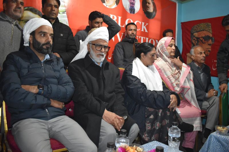 Sagar, Rather, Ruhullah address election rallies in Nishat, Charar Sharif