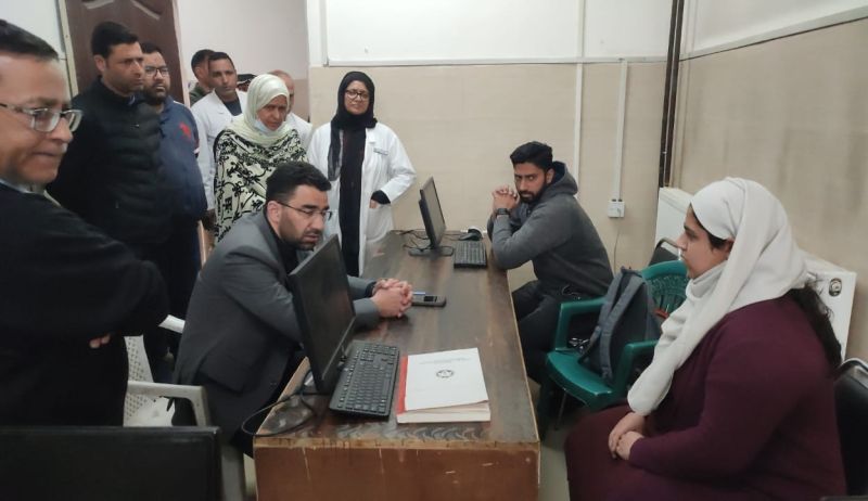 Secretary Health visits SKIMS Medical College and Hospital