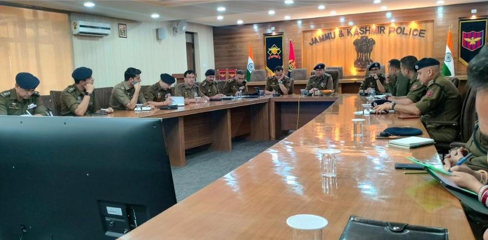 Security review meeting held to discuss strategy for peaceful elections in Jammu
