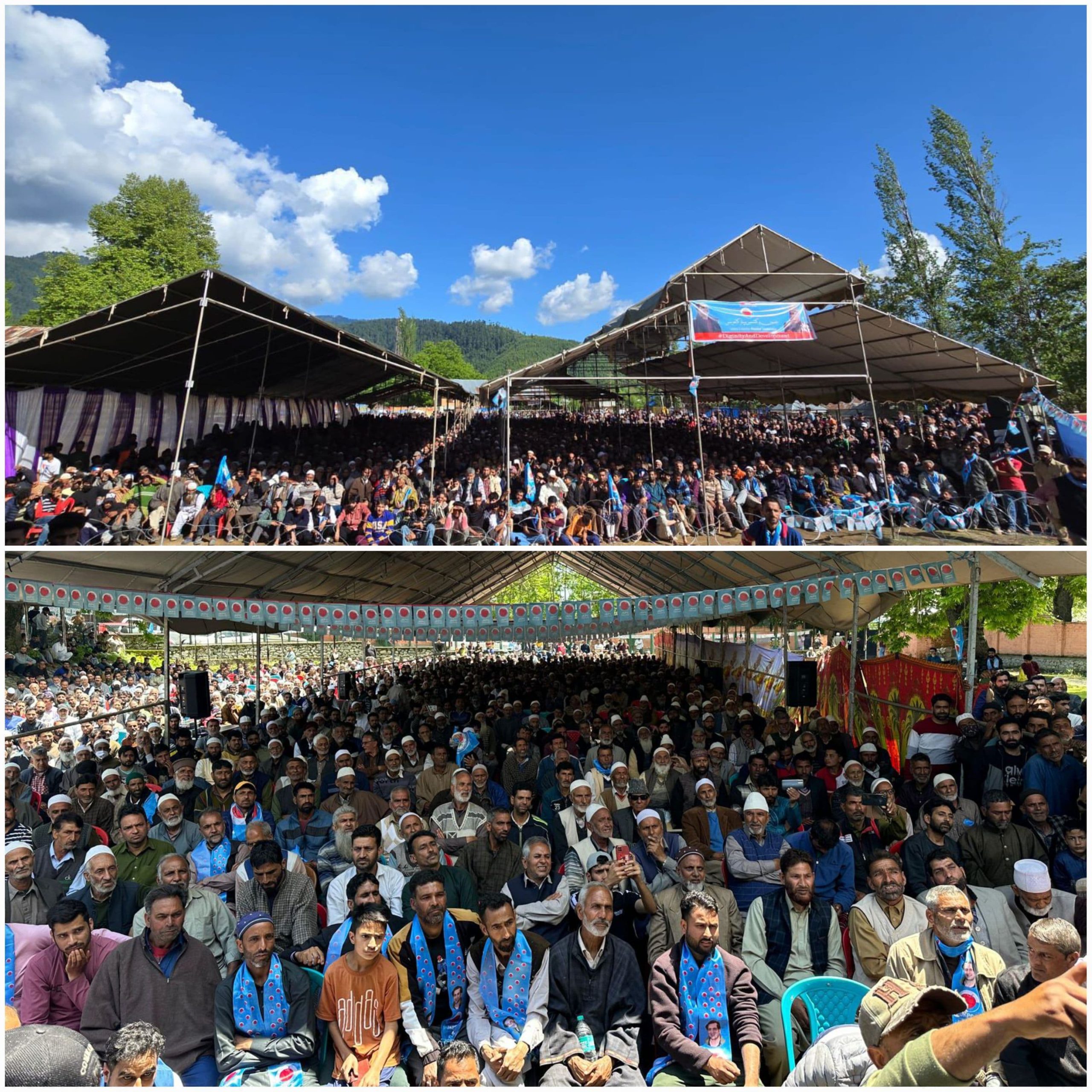 Thousands of people throng to demonstrate their support for PC