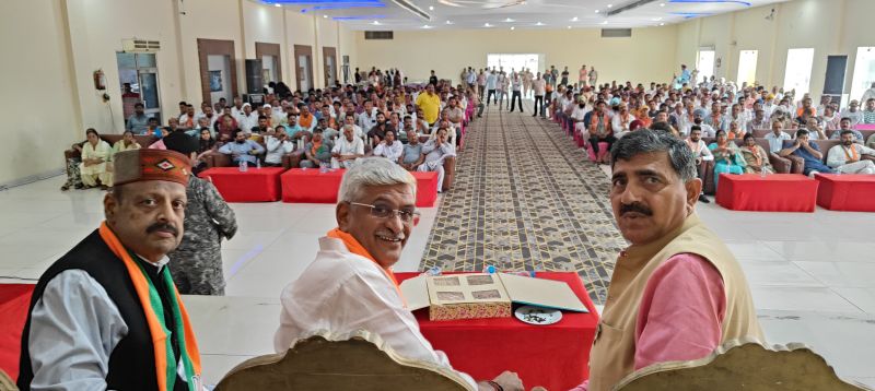 Shekhawat, Jugal, Rana address election rally