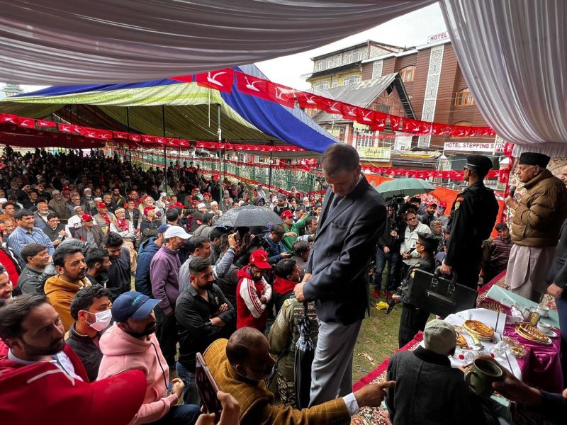 Dr Farooq addresses series of election rallies in Habba Kadal, Khanyar