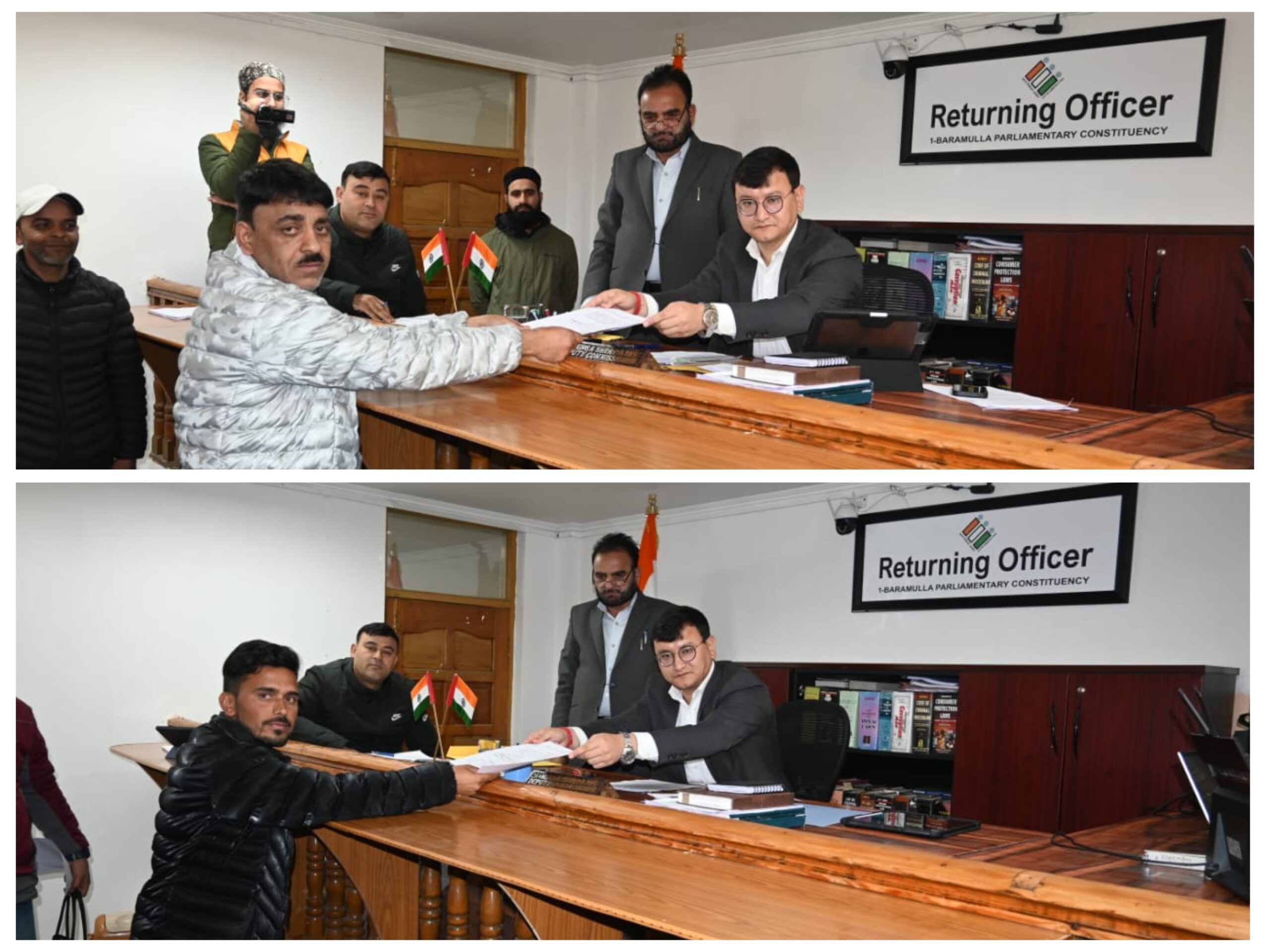 LS Elections-2024: 2 more candidates file nominations for Baramulla PC