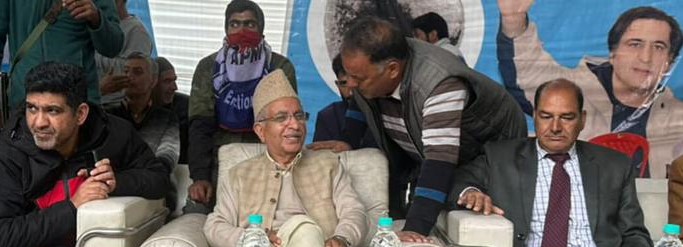 Ghulam Hassan Mir urges people to support Apni Party for a ‘brighter future’