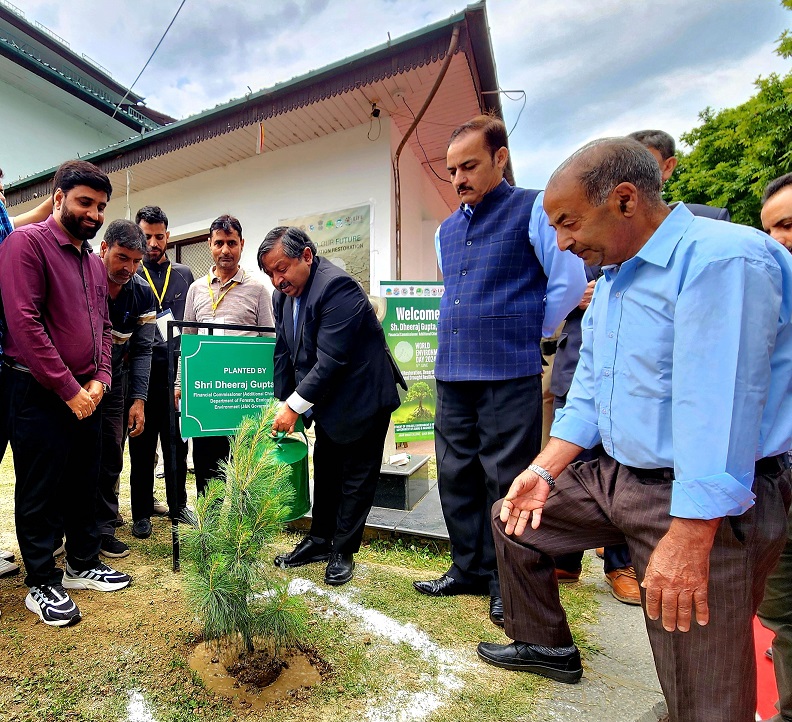 World Environment Day: ACS Forests lauds J&K people for supporting environment conservation initiatives