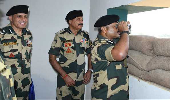 BSF chief reviews operational readiness of troops along IB in Jammu frontier