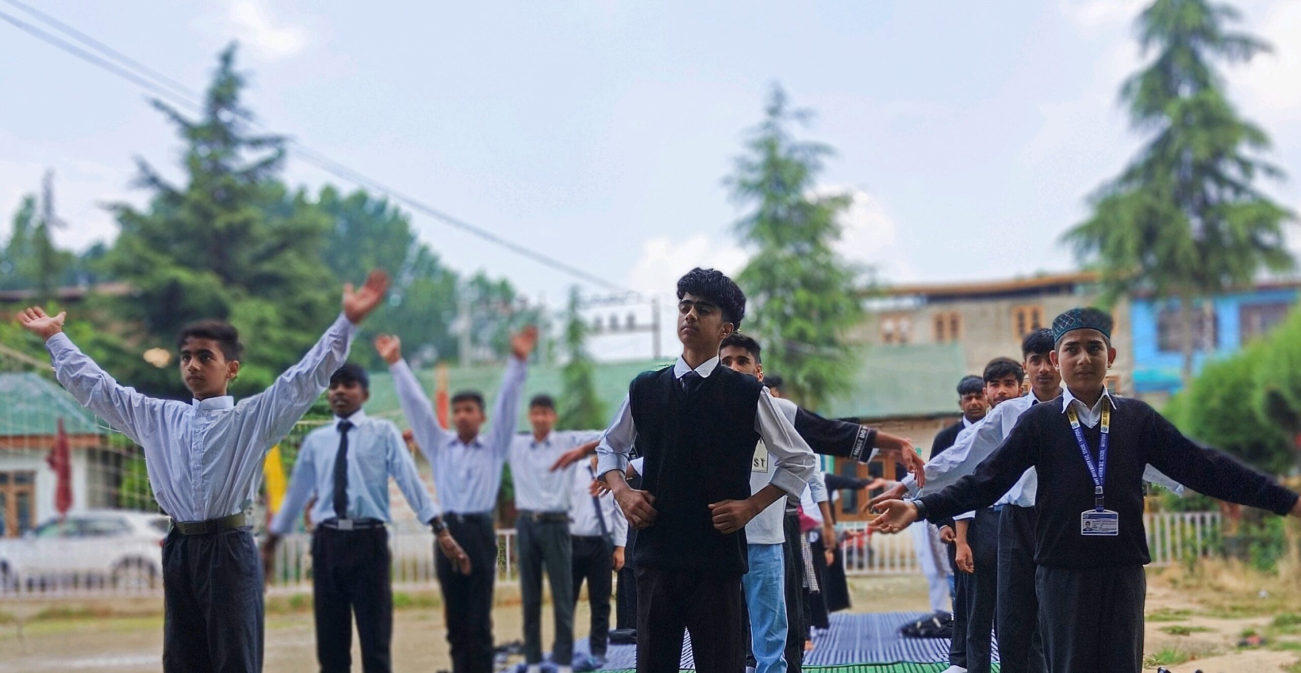 CBC organizes Yoga Awareness Programme at GHSS Natipora