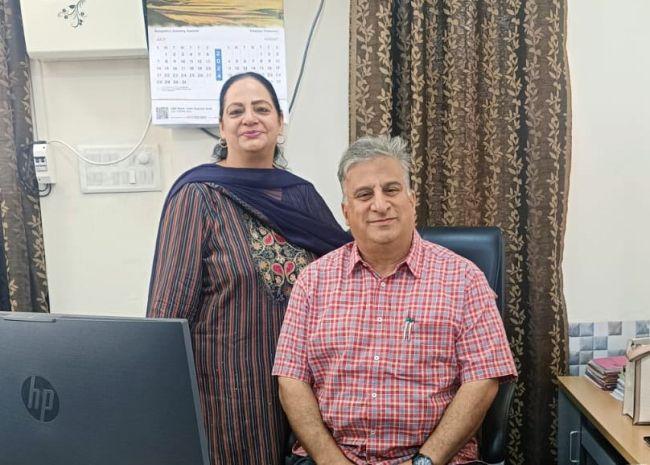 Dr Sheikh Ajaz Bashir assumes charge as Director Colleges J&K