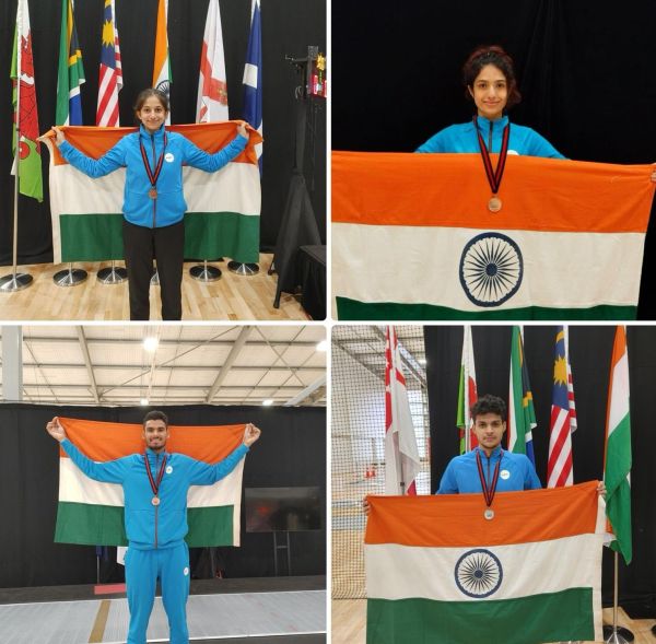 J&K Fencing Athletes make India proud at Commonwealth C’ship in New Zealand