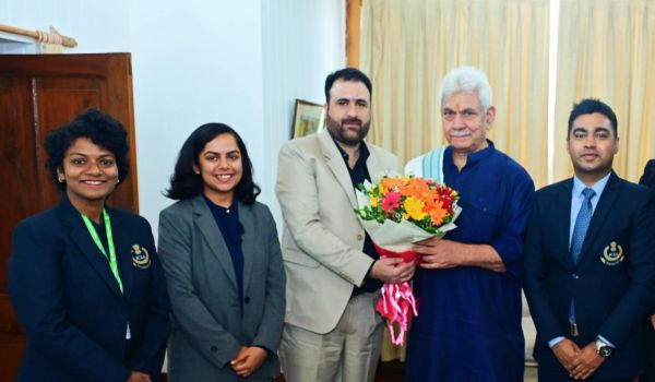 LG interacts with Officer Trainees of Indian Corporate Law Service