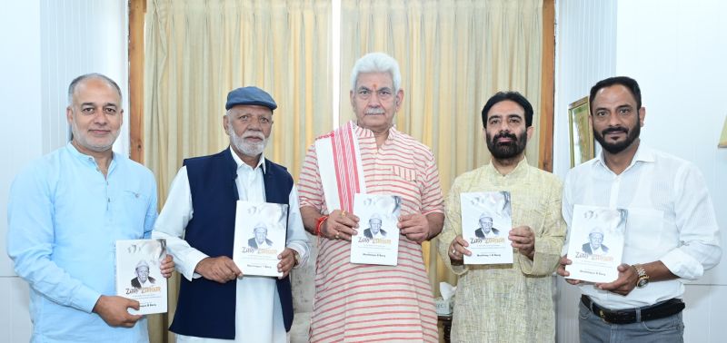 LG releases Mushtaque Barq’s books “Zarf Zargar” & “Exploring Vimal’s Rahi”