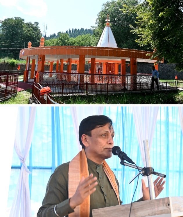 Uma Bhagwati temple reopened in Anantnag after 34 years