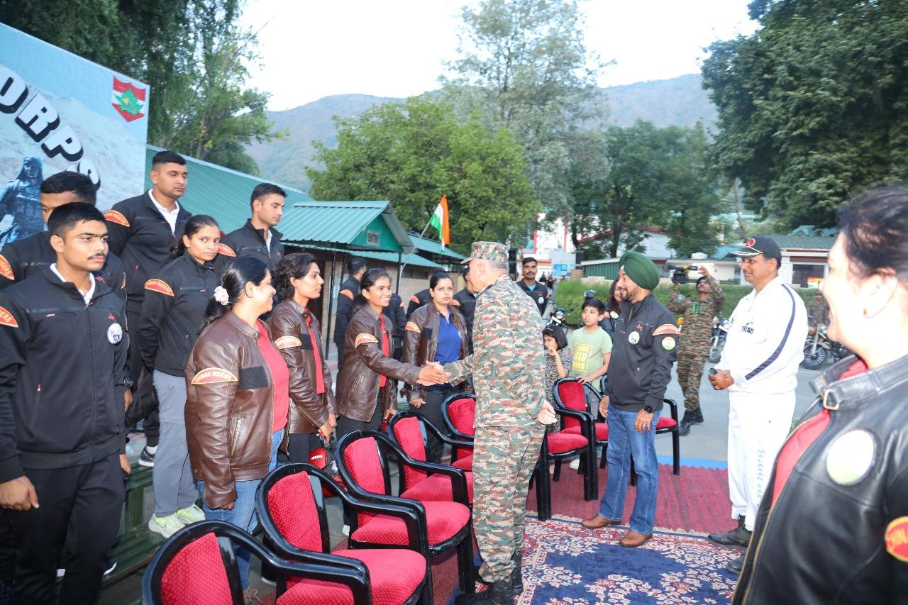 “Kargil Rajat Jayanti Mahotsav”: Chinar Warriors organises Riding Expedition from Kaman Setu Uri to BB Cantt Sgr