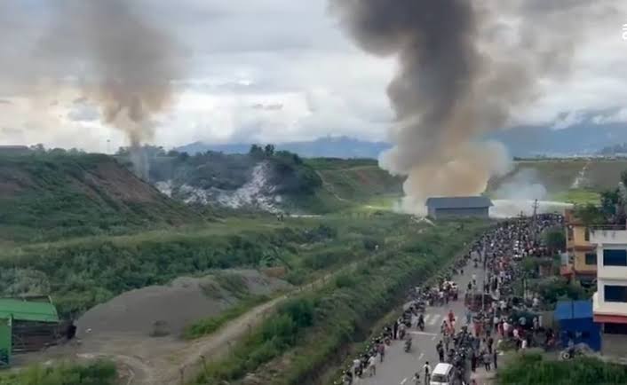 18 killed as plane crashes after takeoff at Nepal’s Kathmandu airport, pilot survives