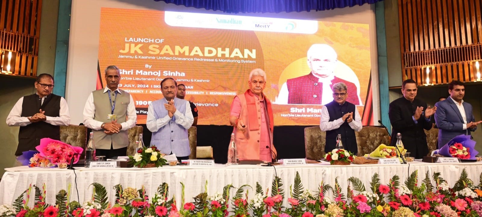 ‘JK SAMADHAN’ underscores administration’s commitment to good governance: LG Sinha