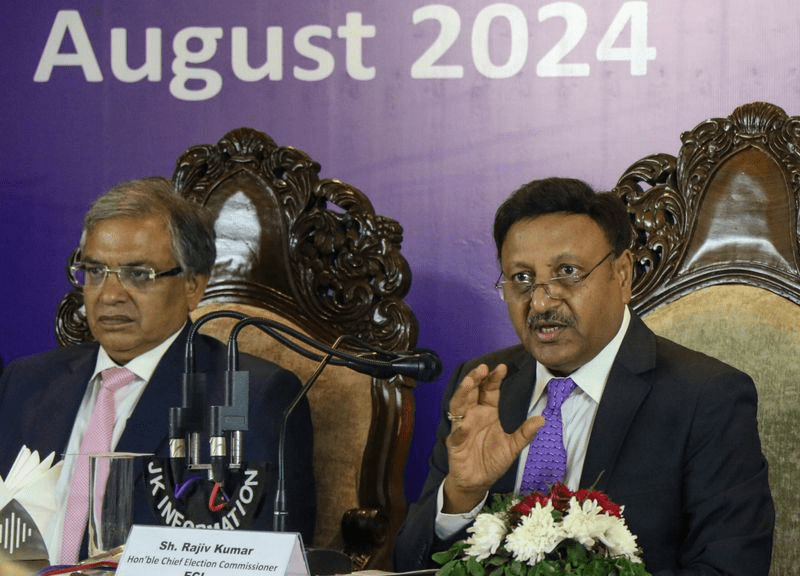 Assembly election ‘at the earliest’, won’t let internal, external forces disrupt polls in J&K: CEC