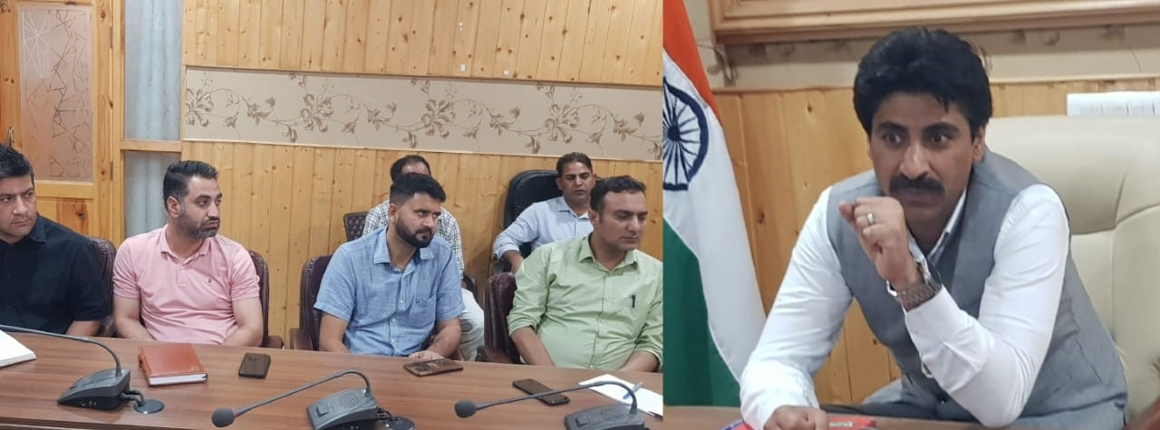 Assembly Election-2024: DEO Anantnag convenes meeting of Representatives of Political Parties