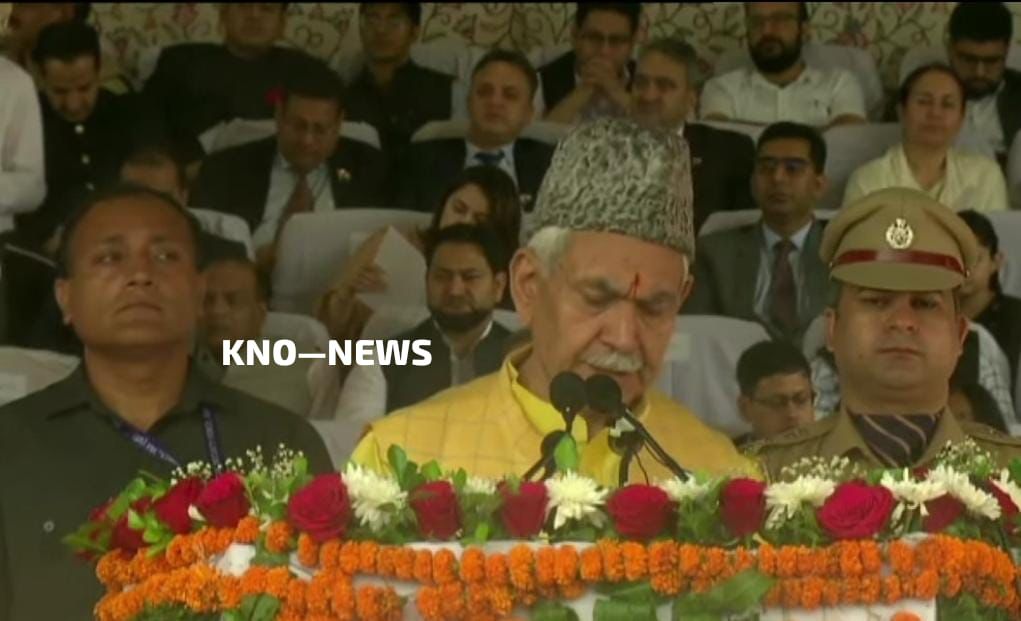 Will never allow neighbouring country’s ‘terror designs’ to succeed in J&K: LG Sinha