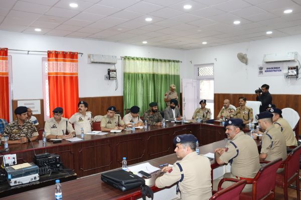 DGP visits Doda, Kishtwar; reviews security scenario and election preparedness