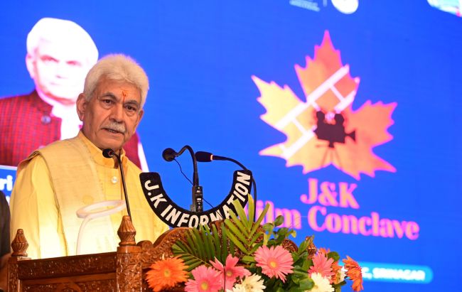 LG inaugurates J&K Film Conclave, unveils 2024 Film Policy