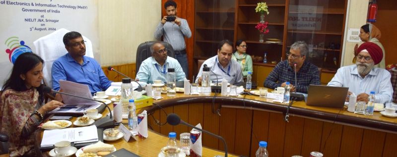 Union Secretary MeitY inaugurates Girls Hostel at NIELIT Srinagar