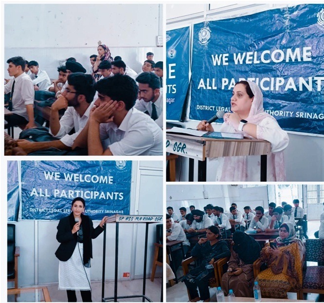 DLSA Srinagar organizes awareness programme on anti-ragging laws & drug abuse 