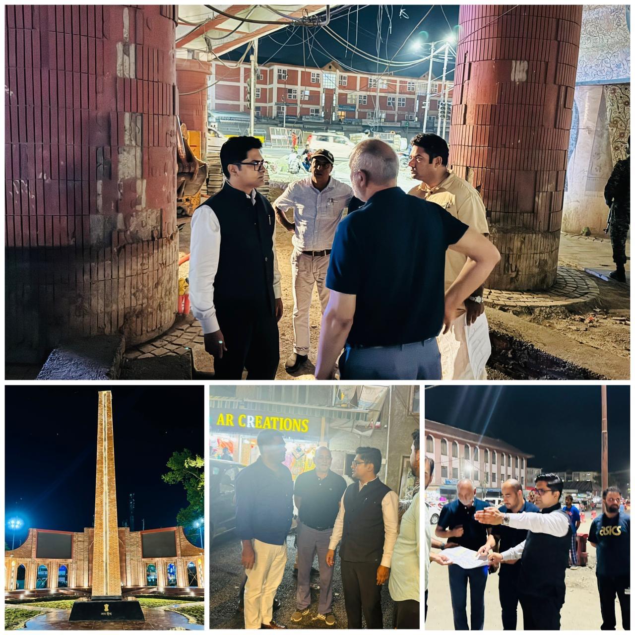 CEO Sgr Smart City conducts late-night inspection to review progress of projects