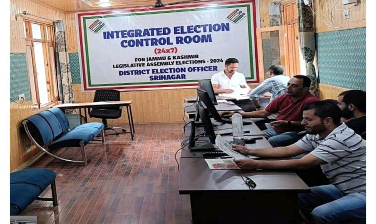 Control room established in Srinagar to scrutinize election related content