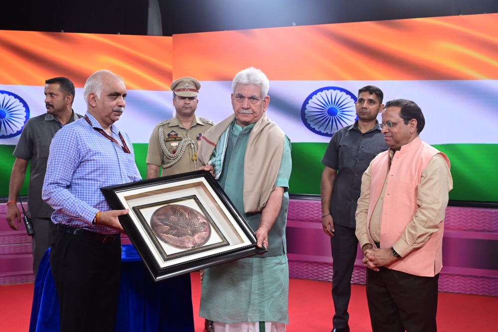 New J&K stands firm with steadfast determination: LG Sinha