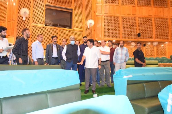 CS reviews progress of renovation of Assembly Complex