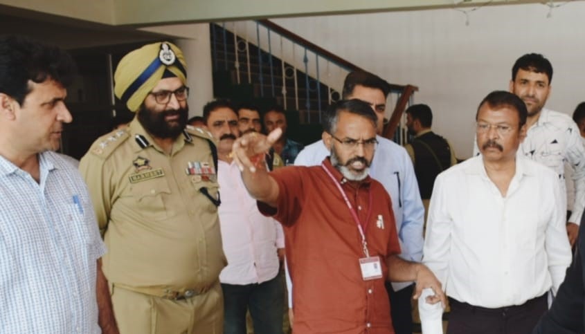 Assembly Elections: GOs review counting centre preparations in Bandipora