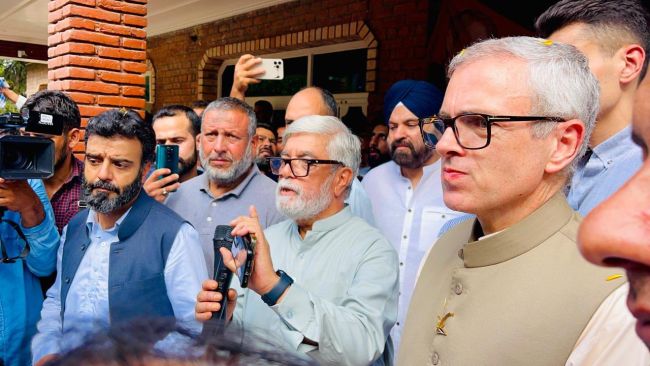 After Ganderbal, Omar Abdullah files nomination from Budgam
