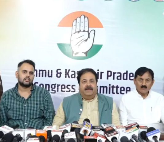 Congress’ Rajiv Shukla blames BJP for ‘dangerous alliance’ with separatists in J&K