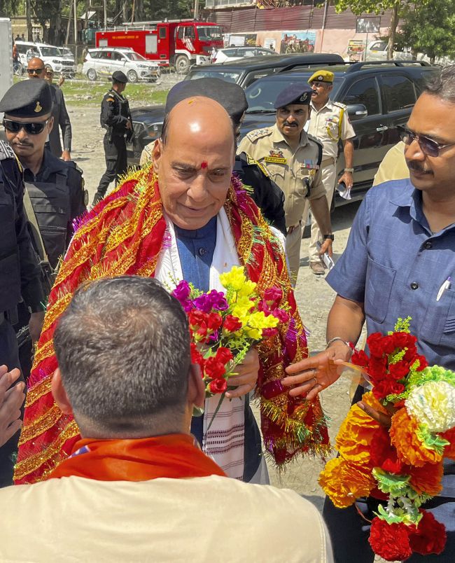 Ready for dialogue with Pakistan if it stops terrorism in J&K: Defence Minister