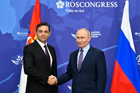 US-sanctioned Serbia official meets Putin, says Belgrade is an ally and won’t join Western penalties