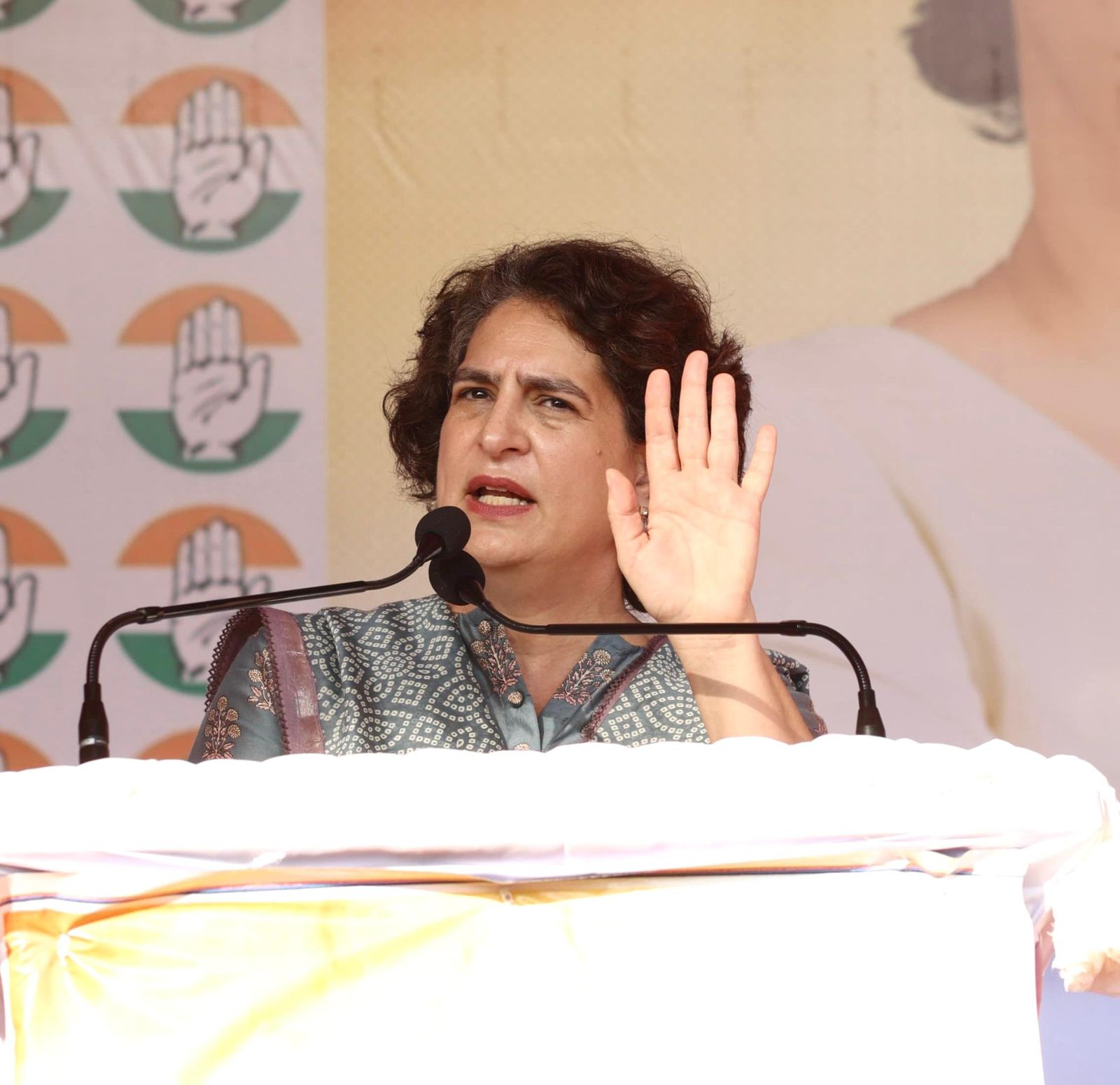 BJP using J&K to stir emotions in country, Congress will restore statehood: Priyanka Gandhi