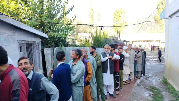 Over 44 % percent voter turnout recorded till 1:00 PM