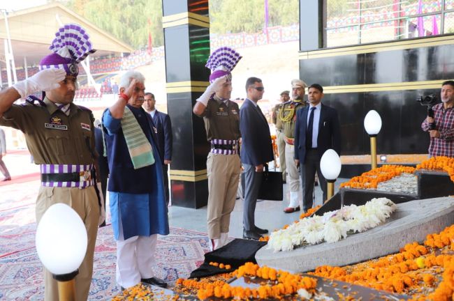 It’s time to leverage dividends of peace & be vigilant against those seeking to disrupt it: LG Sinha