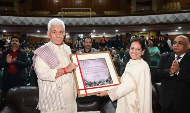 Lal Ded inspires us to rise above socio-religious divides & find strength in shared experience of being human: LG Sinha