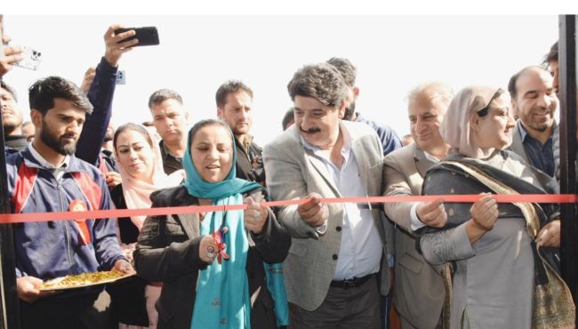 Sakina Masood inaugurates auditorium cum library block at GDC Sumbal