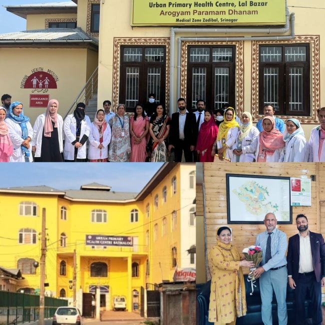 UPHC Lal Bazar, UPHC Batamaloo awarded National Quality Assurance Standard Certification