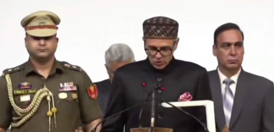 Omar Abdullah takes helm as first CM of J&K UT