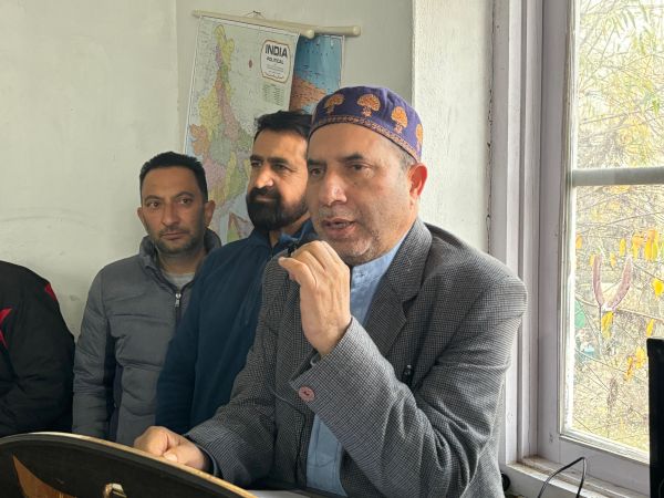 MLA Gulmarg Farooq Ahmad Shah visits Govt High School Katipora